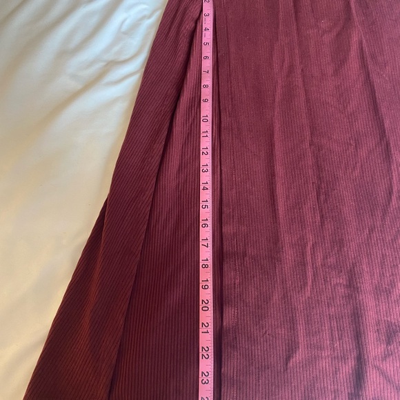 Reformation Red Ribbed Knit Dress - Picture 7 of 8